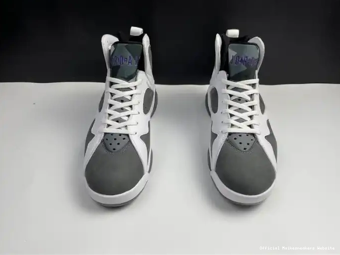 Official Maikesneakers Retro CU9307-100 Jordan 7 Flint (2021) 0523